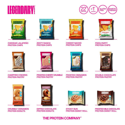 22 G High Protein Pastry+ Premium Boosted - Low Carb Meal Replacement Bar - Gluten Free Protien Snacks - Healthy Keto Snack Box - Low Sugar Energy Bar - Bariatric Diabetic Friendly